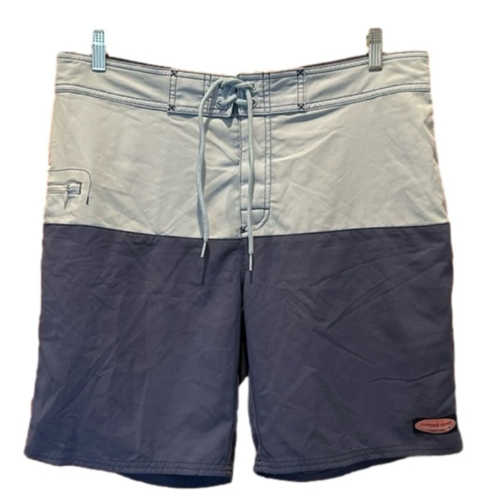 Vineyard Vines Stretch Blue Board Shorts Size 34
